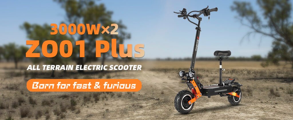 MetaMoov ZO01 Plus 6000W electric scooter for adults
