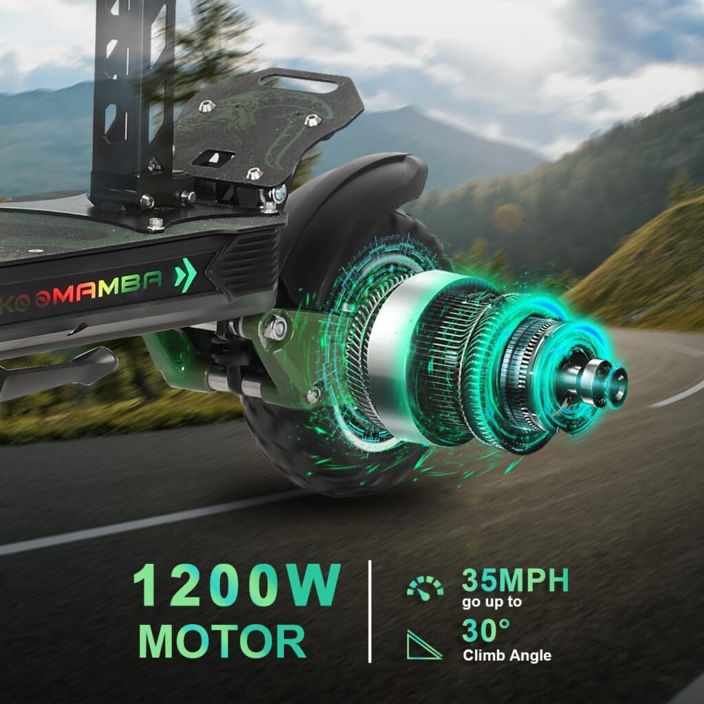 MetaMoov ZO06 electric scooter with hydraulic suspension