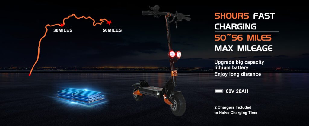 MetaMoov ZO08 adult electric scooter 45 mph top speed